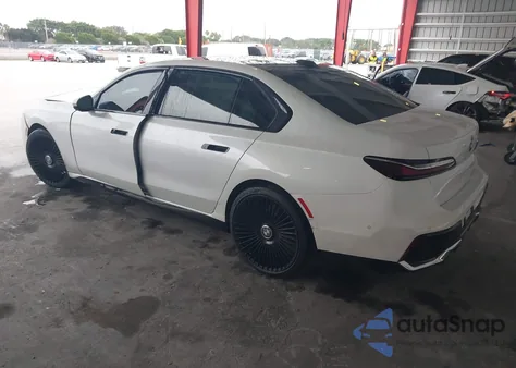 2023 BMW 740 I из США, поврежденный, VIN WBA23EH0XPCM58166